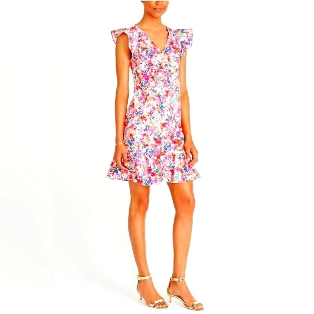 J. Crew Mercantile Women's Printed Ruffle Tank Dress, Size 12